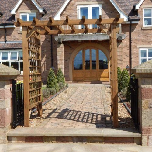 Wooden 6ft Garden Arbour