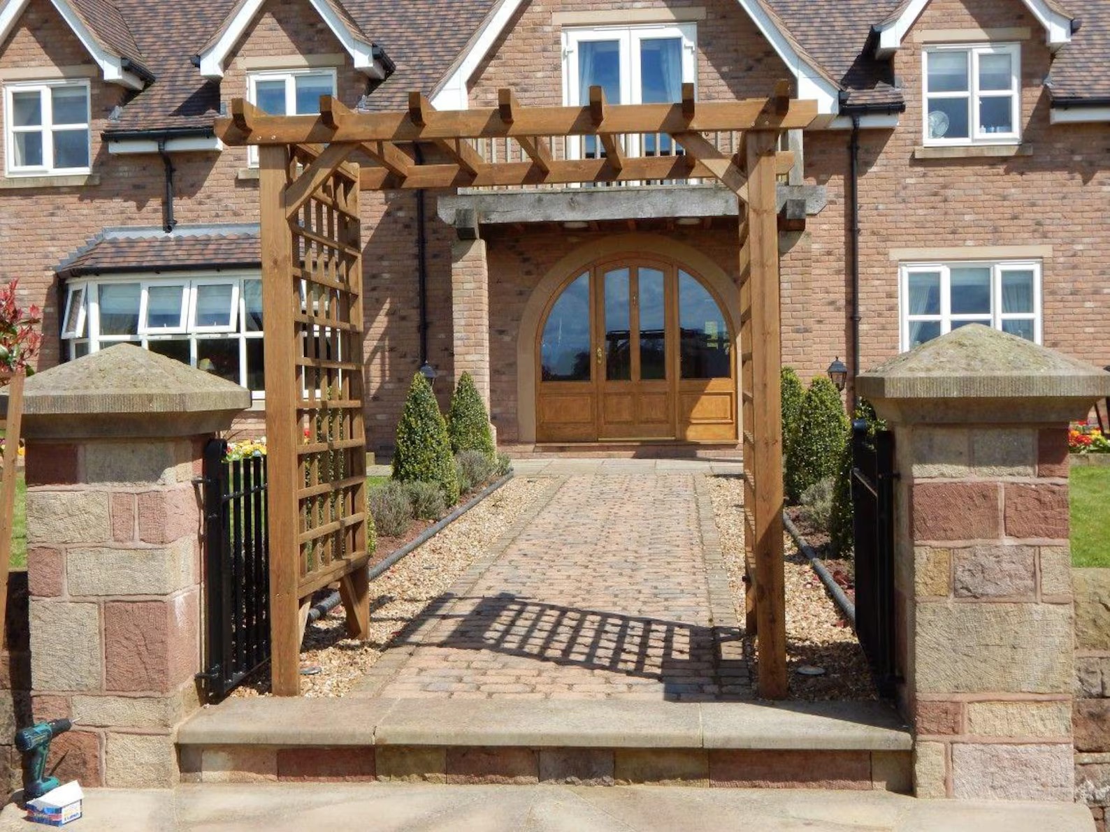 Wooden 6ft Garden Arbour